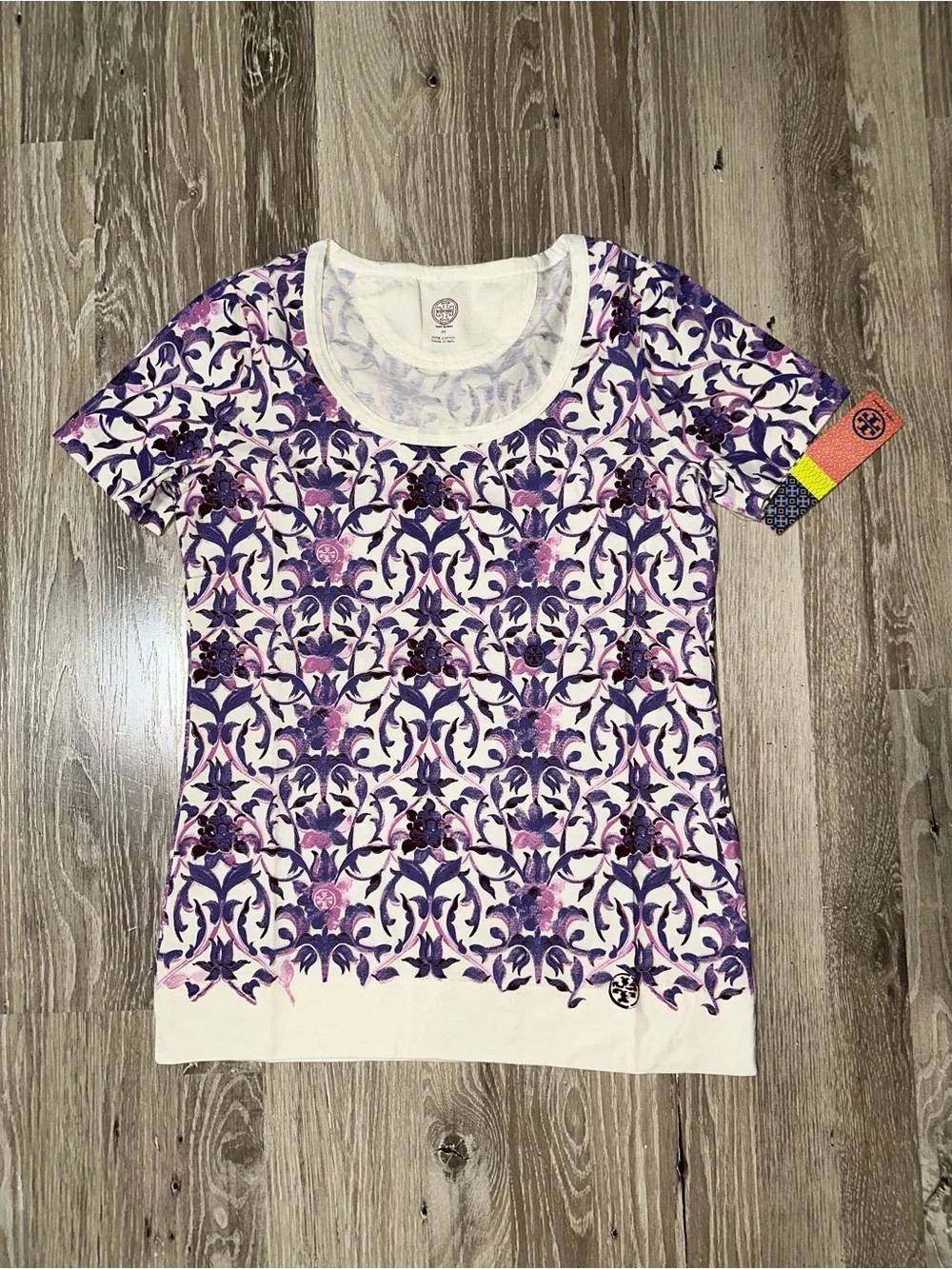 Tory Burch Carson short-sleeve top Medium NWT